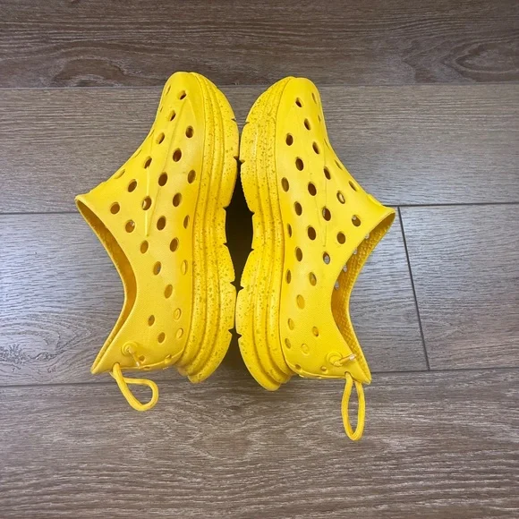 Kane Revive Active Recovery Shoe Yellow Women's Size 8 Perforated Washable - Picture 4 of 8